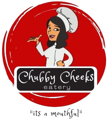 Chubby Cheeks Eatery Its a Mouthful Logo